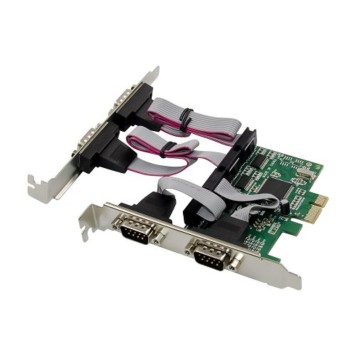 Контроллер KS-is Контроллер PCIe COM RS232 x 4 (KS-575P1) CH384
