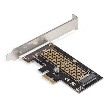 USB-концентраторы Exegate EX296205RUS Переходник ExeGate EXE-597 (M.2 M key -> PCI-E x1 v2.0, для установки SSD M.2 M key в слот PCI-E)-1