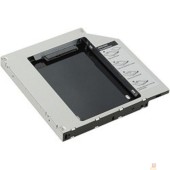 Контейнер для HDD AgeStar SSMR2S Сменный бокс для HDD/SSD  SATA-SATA, металл-пластик, черный, 2.5