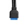 Контроллер Exegate EX298296RUS Планка портов в корпус Type-C ExeGate BrctUSB3-1C (USB 3.2 Gen1 20pin (IDC 20pin F) --> USB 3.2 Gen1 Type-Cf, кабель 30см)