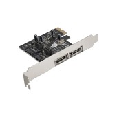 USB-концентраторы Exegate EX283707RUS Контроллер EXE-501 PCI-E 2.0, SATA3 6Gb/s, 2 int+2 ext (OEM)