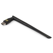USB-концентраторы Exegate EX300396RUS Сетевой комбо-адаптер Wi-Fi 6 + Bluetooth ExeGate EDWA-BT53-AX900 (BT5.3, Dual Band Wi-Fi AX (a/b/g/n/ax), чипсет Realtek8851, 2.4 ГГц до 286 Мбит/с + 5.8 ГГц до 600 Мбит/с, 1x5dBi