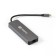 USB-концентраторы Exegate EX293982RUS Док-станция ExeGate DUB-21C/PD/HL (кабель-адаптер USB Type-C --> 2xUSB3.0 + PD 100W + HDMI 4K@60Hz + Lan RJ45 10/100/1000Mb, Plug&Play, серая)