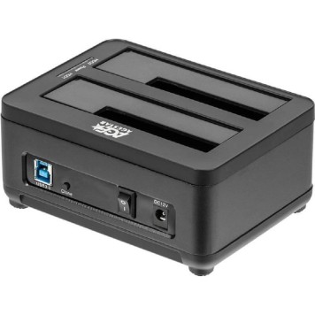 Контейнер для HDD AgeStar 3UBT8 black Док-станция для HDD AgeStar 3UBT8 SATA III пластик/алюминий черный 2.5