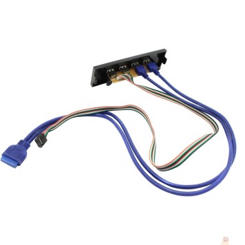 Контроллер Exegate EX269460RUS Фронтальная панель U5H-614,  5.25