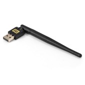 USB-концентраторы Exegate EX299445RUS Сетевой адаптер Wi-Fi 4 ExeGate ETL-WN722N-2 (Беспроводной USB адаптер, Wi-Fi N (b/g/n), чипсет Realtek8188, до 150 Мбит/с на 2,4 ГГц, внешняя 4dBi антенна, USB 2.0)