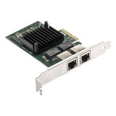 USB-концентраторы Exegate EX292506RUS Сетевой адаптер ExeGate EXE-I350-T2V2 (PCI-E x4 v2.1, порты 2xRJ45 (медные), 10/100/1000Mbps, Gigabit NIC Intel Chipset NHI350AM2)