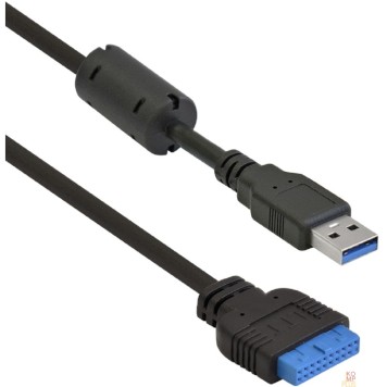 Контроллер Exegate EX283578RUS Планка USB на переднюю панель ExeGate U3H-621, 3,5