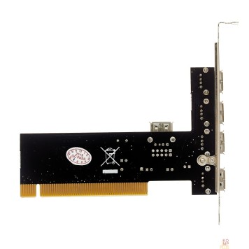USB-концентраторы Exegate EX281227RUS Контроллер EXE-352 PCI v2.2, 4*USB2.0 ext. + 1*USB2.0 int., VIA Labs Chipset VT6212L-2