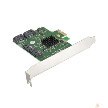USB-концентраторы Exegate EX283710RUS Контроллер EXE-503 PCI-E 2.0, SATA3 6Gb/s, 4 int (OEM)