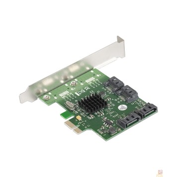 USB-концентраторы Exegate EX283710RUS Контроллер EXE-503 PCI-E 2.0, SATA3 6Gb/s, 4 int (OEM)-2