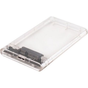 Контейнер для HDD AgeStar 3UB2P4 (TRANSPARENCY)USB 3.0 Внешний корпус 2.5" SATAIII HDD/SSD  пластик, прозрачный 50  (672691)(17312)