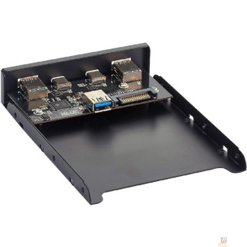 Контроллер Exegate EX280448RUS Планка USB на переднюю панель Exegate U3H-619, 3,5