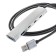 Контроллер ORIENT CU-422A, разветвитель USB 3.2 Gen1 (5 Гбит/c), порты: 2xUSB-A + 1xUSB-C, 1 порт USB 2.0 USB-C, порт для доп.питания USB-C, алюм.корпус, кабель подключения USB Type-A, длина 1.2 метра (31334)