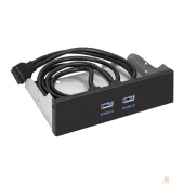 Контроллер Exegate EX289289RUS Планка USB на переднюю панель ExeGate U5H-615, 5,25