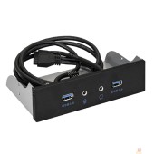 Контроллер Exegate EX289291RUS Планка USB на переднюю панель ExeGate U5H-627, 5,25