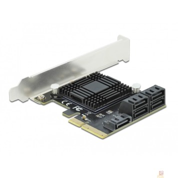 Контроллер ORIENT J585S5, Контроллер PCI-Ex4 v3.0, SATA3.0 6Gb/s, 5-port int, JMicron JMB585 chipset, oem