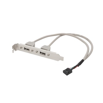 Контроллер Bion планка портов 2xUSB2.0, 30 см BXP-MB-2USB