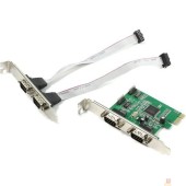 Контроллер Espada Контроллер PCI-Ex1, 4xCOM9M (OEM) (FG-EMT04A-1-BU01) (38865)