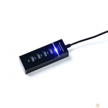 Контроллер KS-is KS-727 USB хаб 4xUSB 2.0 F в USB 2.0 Type A M 1.2м -1