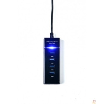 Контроллер KS-is KS-727 USB хаб 4xUSB 2.0 F в USB 2.0 Type A M 1.2м -2