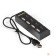 USB-концентраторы Exegate EX293977RUS USB-Хаб (концентратор) ExeGate DUB-42SW (кабель-адаптер USB2.0 --> 4xUSB2.0, кнопки включения/отключения для каждого порта, Plug&Play, черный)