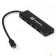USB-концентраторы Exegate EX293986RUS USB-Хаб (концентратор) ExeGate DUB-4CP/1 (кабель-адаптер USB Type C --> 4xUSB3.0, Plug&Play, черный)
