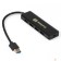 USB-концентраторы Exegate EX293980RUS USB-Хаб (концентратор) ExeGate DUB-4P/1 (кабель-адаптер USB3.0 --> 4xUSB3.0, Plug&Play, черный)