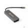 USB-концентраторы Exegate EX293984RUS Док-станция ExeGate DUB-31C/PD/H (кабель-адаптер USB Type-C --> 3xUSB3.0 + PD 60W + HDMI 4K@30Hz, Plug&Play, серый)