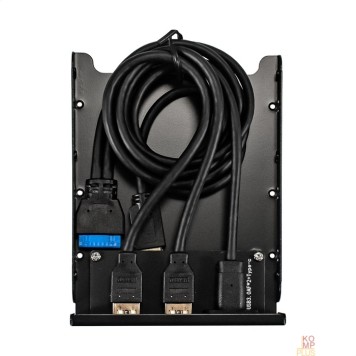 Контроллер Exegate EX295471RUS Планка USB на переднюю панель ExeGate U3H-616, 3,5