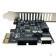 Контроллер Espada Контроллер PCI-E, USB3.0 Type-E+20pin, PCIeU3TE (45824)