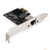 USB-концентраторы Exegate EX296212RUS Сетевой адаптер ExeGate EXE-251 (PCI-E x1 v2.0, 1xRJ45, UTP 100Mbps/1000Mbps/2.5Gbps RTL8125B)