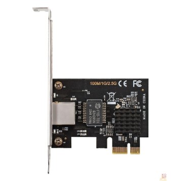 USB-концентраторы Exegate EX296212RUS Сетевой адаптер ExeGate EXE-251 (PCI-E x1 v2.0, 1xRJ45, UTP 100Mbps/1000Mbps/2.5Gbps RTL8125B)-2