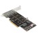 USB-концентраторы Exegate EX298298RUS Переходник ExeGate EXE-597E2 (2 x M.2 M key -> PCI-E x8 v3.0, для установки двух SSD M.2 2230/2242/2260/2280/22110 M key NGFF в слот PCI-E, материнская плата должна быть c функцией