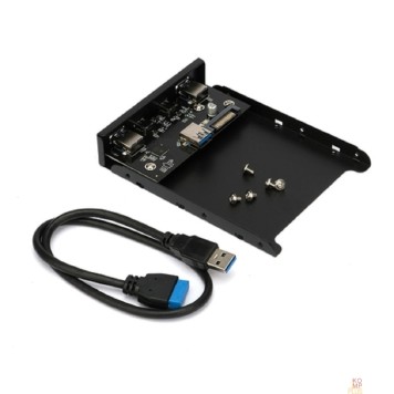 Контроллер Gembird Планка USB 3.0 на переднюю панель 3.5