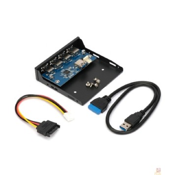 Контроллер Gembird Планка USB 3.0 на переднюю панель 3.5