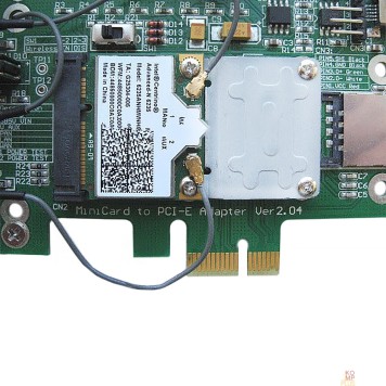 Контроллер Espada Удлинитель /адаптер/ для mini PCI-E контроллеров Half size то Full size (38387)-2