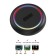 Контроллер ORIENT UHD-524LED, USB 3.2 Gen2 (USB 3.1) док-станция для SSD M.2 M-key NVMe (JMS581DL, поддержка UASP,TRIM), скорость до 10 GB/s, два кабеля подключения USB Type-A + Type-C, подсветка корпуса (33405)