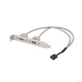 Контроллер Bion планка портов 2xUSB2.0, 30 см BXP-MB-2USB