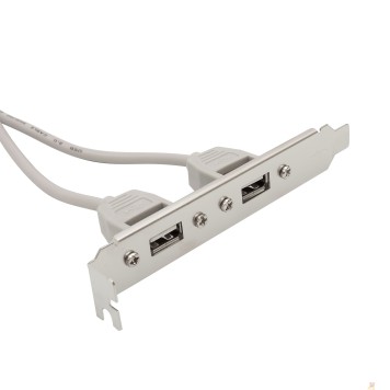Контроллер Bion планка портов 2xUSB2.0, 30 см BXP-MB-2USB-2