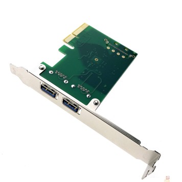 Контроллер Espada Контроллер PCI-E, USB 3.2 Gen2(2xUSB-A) (PCIeU2AGen2) (45996)-1