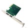 Контроллер Espada Контроллер PCI-E, USB 3.2 Gen2(2xUSB-A) (PCIeU2AGen2) (45996)