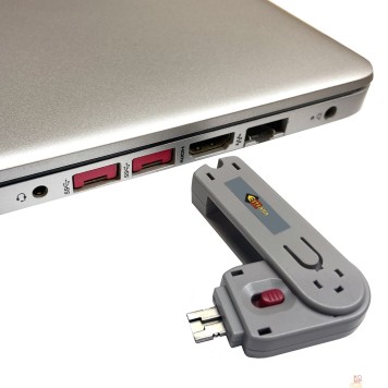 Контроллер Espada USB блокиратор портов (в комплекте 10 заглушек) ELock10, Esterra  (46006)-2