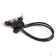 Контроллер Exegate EX298293RUS Планка портов в корпус 2xUSB2.0 ExeGate BrctUSB2-2A-LP (USB 2.0 9pin (IDC 9pin F) --> 2x USB 2.0 Af, кабель 20см, Low Profile)