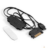 USB-концентраторы Exegate EX298721RUS Контроллер ExeGate SATA.ARGB3pin для вентиляторов с подсветкой ARGB 5V 3pin (SATA, ARGB 5V 3pin)