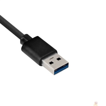 USB-концентраторы Exegate EX299788RUS USB-Хаб (концентратор) 4-в-1 ExeGate DUB-331T (кабель-адаптер USB3.0 --> 3xUSB2.0, 1xUSB3.0, Plug&Play, черный)-2
