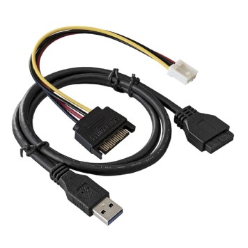 Контроллер Exegate EX289290RUS Планка USB на переднюю панель ExeGate U5H-625, 5,25