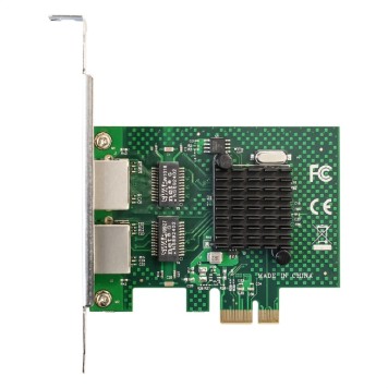 USB-концентраторы Exegate EX293452RUS Сетевой адаптер ExeGate EXE-BCM5720 (PCI-E x1 v2.0, порты 2xRJ45, 10/100/1000Mbps, Gigabit Chipset Broadcom BCM5720)-2