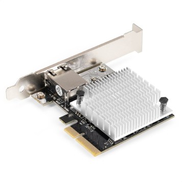 USB-концентраторы Exegate EX296225RUS Сетевой адаптер ExeGate EXE-107S (PCI-E x4 v3.0, 1xRJ45, UTP 100Mbps/1000Mbps/2.5Gbps/10Gbps Marvell AQC107S)-1