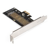 USB-концентраторы Exegate EX296205RUS Переходник ExeGate EXE-597 (M.2 M key -> PCI-E x1 v2.0, для установки SSD M.2 M key в слот PCI-E)